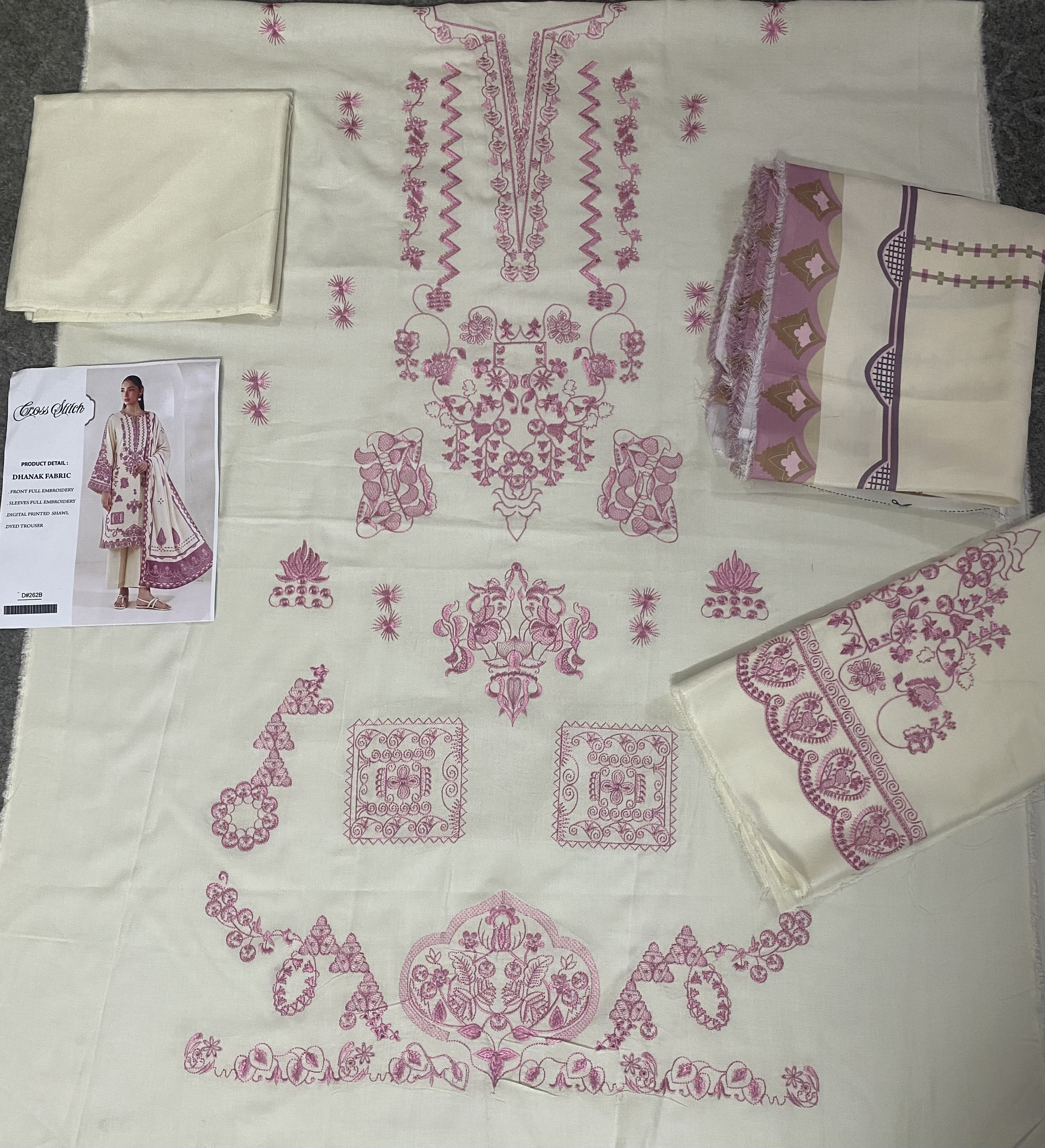 Dhanak Fabric 3 Piece Suit — photo 3